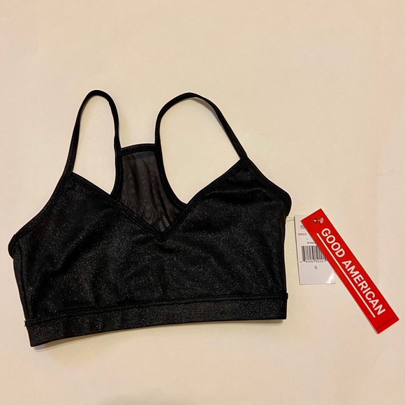 Good American Sparkle Sports Bra - Picture 2 of 4